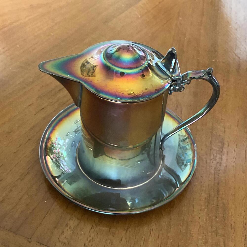 Vintage Wallace Silverplate M616 Creamer/Sauce Teapot